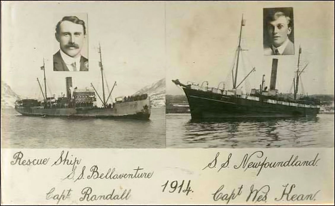1914 Newfoundland Sealing Disaster captains