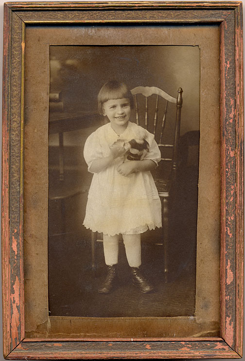 1921 Margaret Watt with her doll