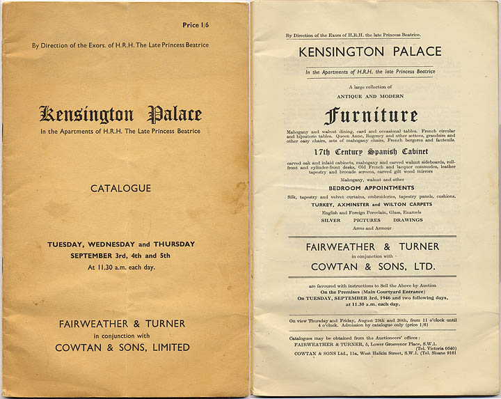 1946 Auction Catalog
