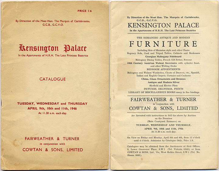 1946 Auction Catalog