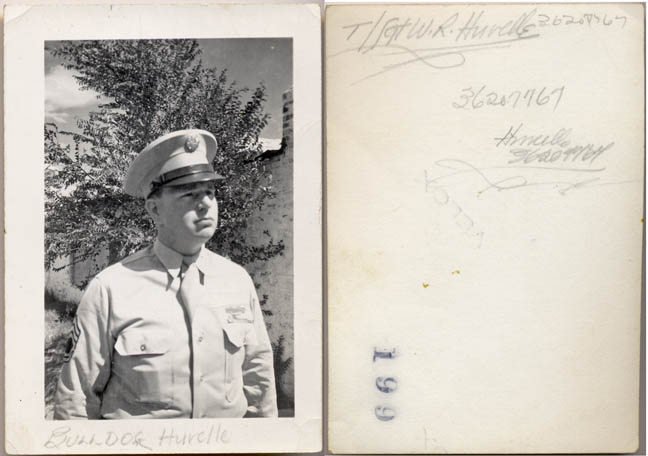 1947 Willard Hurelle T/Sgt