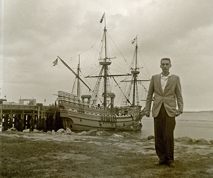 1960 April Bob at the Mayflower