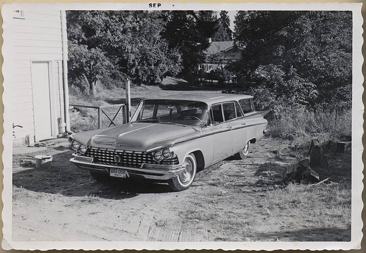 Hurelle family car in 1963