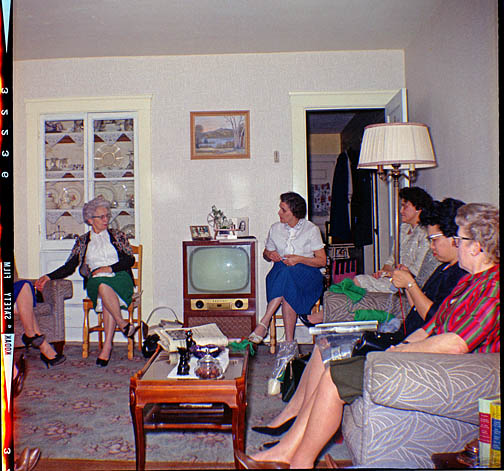 1967 knitting with friends