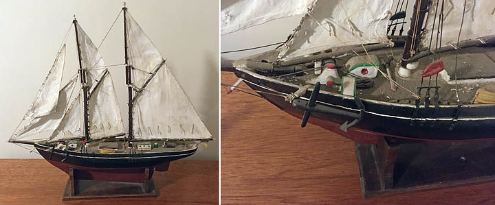 1921 schooner made by James Parsons Sr.