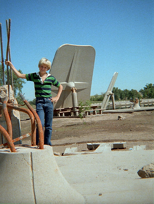 Dave at Chatfield 1980