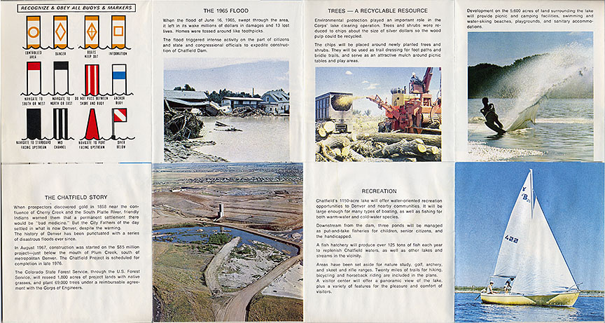 Chatfield Dam pamphlet