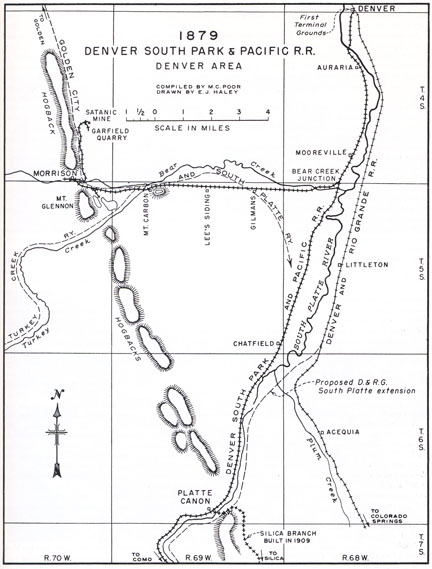 DSP-P Railroad map