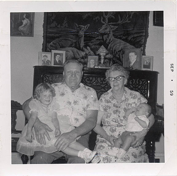 Hurelle family in 1960s