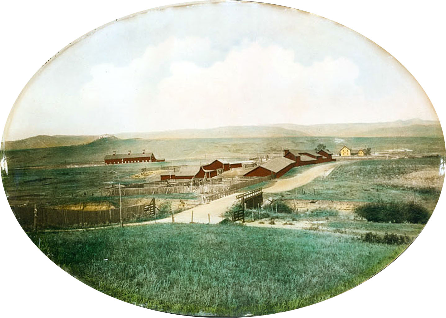 Early view of Greenland Ranch