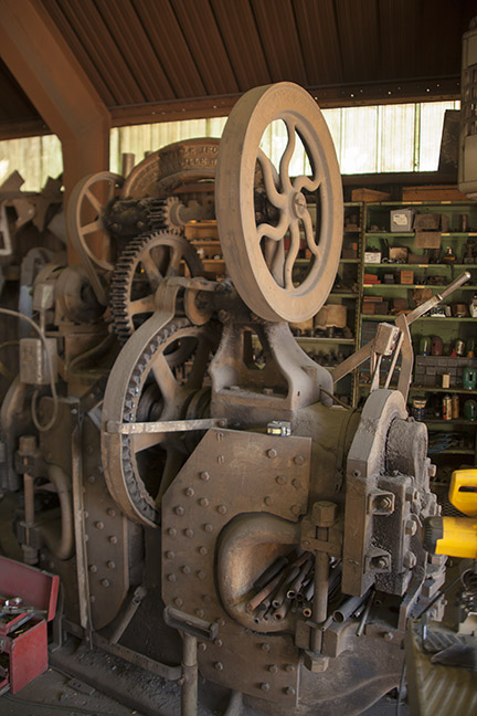 Gorrell Iron Works- punching machine