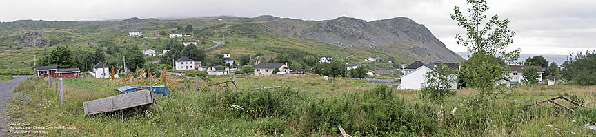2006 Clown's Cove panorama with Parsons Lane