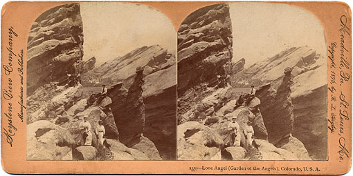 1896 Garden of Angels - early name for Red Rocks