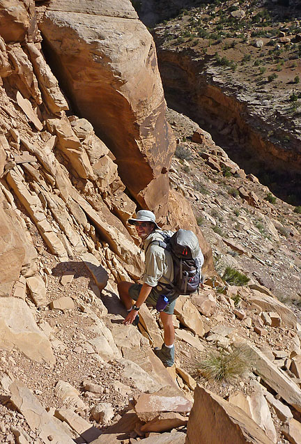 Climbing in Utah